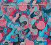 Clément Petit, Sophie Bernado, Jocelyn Mienniel, Brunö Lapin. Bunte, abstrakte Muster in Pink, Blau und Schwarz., CD