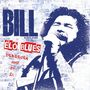 "BILL Blues Band", "ÉLŐ BLUES", "DEBRECEN 1990. 07. 21." Illustration eines Sängers mit Mikrofon., CD