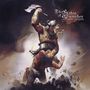 Text: "The Gates of Slumber suffer no guilt". Eine muskulöse Figur im Wikinger-Helm hält erhoben eine Axt., CD
