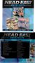 "HEAD EAST 4 LPs ON 2 CDs" steht oben, darunter Albumcover und zwei Tracklisten von "Disc 1" und "Disc 2"., CD