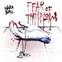 Oben steht "Fear of the Plow", darunter eine blutige Hand und ein Kettenschmuckstück auf Kacheln., LP