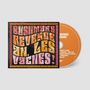 Der Text auf dem Cover lautet "Bushman's Revenge - Ah, Les Vaches!" in großen, bunten Buchstaben. Daneben eine CD., CD