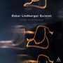 "Oskar Lindberget Quintet - Hymn to a Friend" steht über abstrakten goldenen Lichtlinien auf dunklem Hintergrund., CD