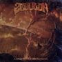 Oben steht "Zzooouhh", unten "Come Day of Reckoning". Die Illustration zeigt eine apokalyptische Landschaft., CD