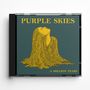 "PURPLE SKIES" oben, "A MILLION YEARS" unten. Illustration: Kopf einer Frau mit langen, fließenden Haaren., CD