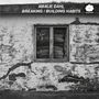 AMALIE DAHL BREAKING | BUILDING HABITS, ein wolkenförmiges Logo, verwitterte Wand mit altem Fenster und Fischbild., LP
