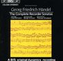 Georg Friedrich Händel: Sonaten für Blockflöte & Bc Nr.1-6, CD