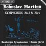 Bohuslav Martinu (1890-1959): Symphonien Nr.3 & 4, CD