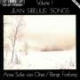 Jean Sibelius (1865-1957): Lieder Vol.1, CD