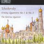 Peter Iljitsch Tschaikowsky: Streichquartette Nr.1 & 3, CD
