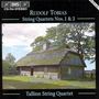 Rudolf Tobias (1873-1918): Streichquartette Nr.1 & 2, CD