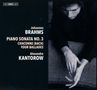 Johannes Brahms (1833-1897): Klaviersonate Nr.3 op.5, SACD