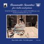 "Romantic Sonatas for violin and piano" von Svante Sjöberg, Alice Tegnér, Harald Fryklöf. Gemälde: Frau sitzt, Violinist spielt., CD