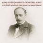 Hugo Alfvén | Complete Orchestral Songs. Foto eines Mannes in Anzug mit Fliege und Moustache. Retro-Stil., CD