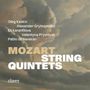 Text: Oleg Kaskiv, Alexander Grytsayenko, Eli Karanfilova, Valentyna Pryshlyak, Pablo de Naverán. Mozart String Quintets. Hintergrund: Wolken.