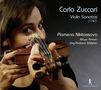 "Carlo Zuccari Violin Sonatas (1747). Plamena Nikitassova, Maya Amrein, Jörg-Andreas Bötticher. Frau spielt Geige.", CD