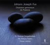 Johann Joseph Fux (1660-1741): Oratorium germanicum de Passione (1731), CD