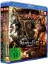 Yasuko Kobayashi: Attack on Titan - Anime Movie Trilogie (Blu-ray), BR,BR,BR
