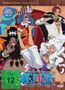 One Piece TV-Serie: Season 20 & 21. FSK ab 12. Eine farbenfrohe, lebendige Illustration mit mehreren Charakteren., 4 DVDs