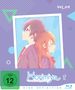 "Vol. 02, Horimiya the missing pieces, FSK ab 12 freigegeben." Zwei Jugendliche Rücken an Rücken, in pastellfarbenen Tönen., Blu-ray Disc