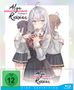 "Alya Sometimes Hides Her Feelings in Russian." Drei Anime-Mädchen in Schuluniformen stehen nebeneinander., Blu-ray Disc