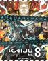 Achtung und Danger-Schilder, "KAiJU No. 8", "STAFFEL 2". Anime-Illustration mit kämpfenden Figuren und Flammen., 2 Blu-ray Discs