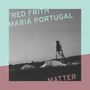 FRED FRITH, MARIÁ PORTUGAL, MATTER. Schwarz-weißes Foto: Landschaft mit Holzturm, unregelmäßig gefärbter Rahmen., CD