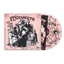 Texte: "The Monsters", "Off the road we go!", "Dope or dead". Illustration mit Musikern in Anzug und Instrumenten., LP
