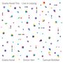Texte: "Gisela Horat Trio Live in Leipzig", "Gisela Horat", "Simon Iten", "Samuel Büttiker".  
Bunte, abstrakte Formen auf weißem Hintergrund., 2 LPs