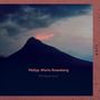Text: "Philipp Maria Rosenberg, Rotwelsch, unit".  
Illustration: Ein Berg mit dramatischem, wolkigen Himmel bei Sonnenuntergang., CD