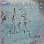 "Diego Conti: Opere per archi, Chaos String Quartet, Christoph Slenczka." Abstrakte Zeichnung auf blauem Hintergrund., CD