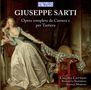 Giuseppe Sarti: Kammermusik & Werke für Tasteninstrumente, 6 CDs