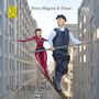 Text: "Petra Magoni & Finaz", "EQUILIBRISMI". Illustration von zwei Seiltänzern in einer städtischen Umgebung., Super Audio CD