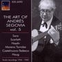 : Andres Segovia - The Art of Vol.5, CD
