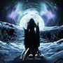 „Unendlich, Forever Winter“: Eine Person in schwarzem Gewand vor schneebedeckter Landschaft und großem Vollmond., CD