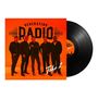 „GENERATION RADIO“ und „Take 2“ in großen Buchstaben auf einem leuchtend orangefarbenen Albumcover mit fünf Männern., LP
