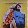 Text: “...ALTRIMENTI CI ARRABBIAMO! musiche di GUIDO & MAURIZIO DE ANGELIS”. Zwei Männer Rücken an Rücken, einer mit Hut., LP