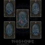 Text: "THIS LOWE ALCHEMISTS". Fünf kunstvoll verzierte Spielkarten mit mystischen, blauen Figuren in der Mitte., CD