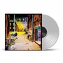 G.B.H, "City Baby Attacked". Illustration: Eine dunkle Gasse mit Mülltonnen, Lichtern und einem Weg. Silberne Vinyl-Schallplatte., LP