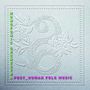MONOPHONIC ORCHESTRA, POST_HUMAN FOLK MUSIC. Relief einer Schlange mit Blumen auf strukturiertem Hintergrund., CD