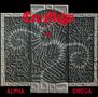 "Cro-Mags III" in Rot, unten "ALPHA" und "OMEGA". Relief-Artwork mit labyrinthartigen Mustern in Grau und Schwarz., CD