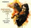 Niccolo Paganini: Capricen op.1 Nr.1-24 für Violine solo, CD, CD
