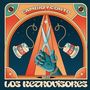 "Cambio y Corto", "Los Retrovisores". Retro-Stil, Roboterhand schneidet Schnur zwischen zwei Dosen., Single 7"
