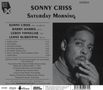 Sonny Criss: Saturday Morning (Xanadu Master Edition), CD