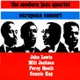 The Modern Jazz Quartet: European Concert, CD