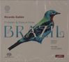 "Preludes & Dances from BRAZIL" von Ricardo Gallén. Farbige Vogel-Illustration, Logos von "Knobloch" und "eudora".