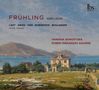 "FRÜHLING ISASI LIEDER. LISZT, GRIEG, IVES, RUBINSTEIN, BOULANGER. Vanessa Goikoetxea, Rubén Fernández Aguirre." Gemälde mit Haus am Meer und Bergen., CD