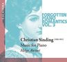 Christian Sinding (1856-1941): Klavierstücke, CD