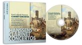 "Karel Lodewijk Hanssens Clarinet Concertos". Cover mit historischer Stadtansicht. , CD