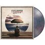"Steve Cropper & The Midnight Hour: Watching The Tide." Person sitzt unter gestreiftem Sonnenschirm, Meer im Hintergrund., LP